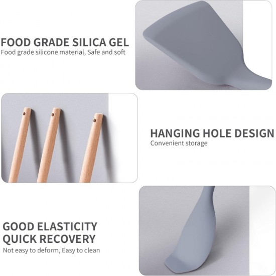 Silicone Spoon Set 19 pieces